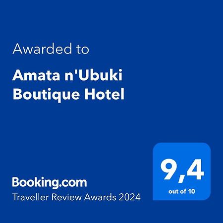 Amata N'Ubuki Boutique Hotel Ltd Kigali Exterior photo